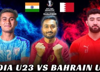 ফিফা রাঙ্কিং য়ে ৮৯ তম স্থানে থাকা বাহরাইন কে হারালো ভারতের যুব দল